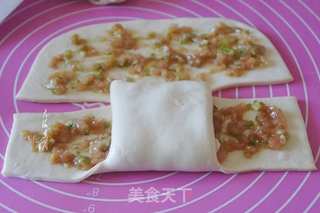 千层馅饼的做法步骤:6