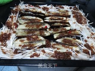 蒜香烤茄子的做法步骤:7