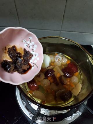 桂圆红枣煮鸡蛋的做法步骤：5
