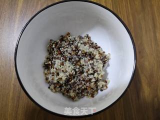 三色藜麦发糕的做法步骤:3