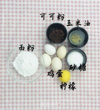 低卡可可戚风蛋糕的做法步骤：1