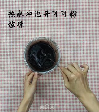 低卡可可戚风蛋糕的做法步骤:2