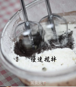 低卡可可戚风蛋糕的做法步骤:4