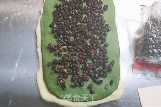 双色抹茶蜜豆吐司的做法步骤:14