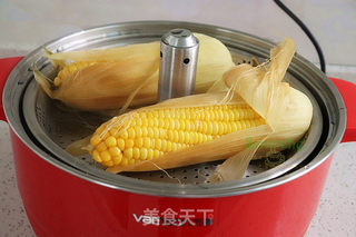 煮甜玉米的做法步骤:5