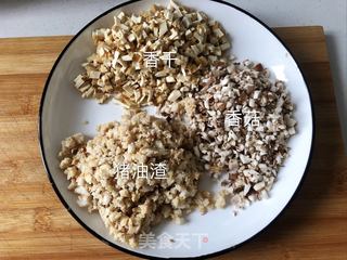 家常香菇青菜包馅料的做法步骤：2