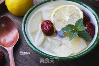 柠檬冰糖梨水的做法步骤:10