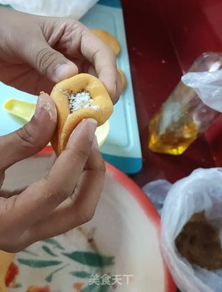 香煎南瓜饼的做法步骤:3