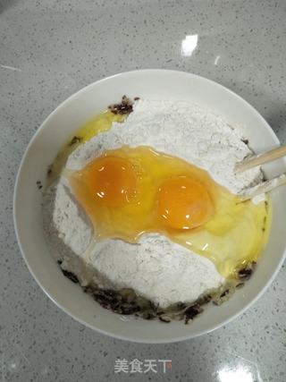 红豆饼的做法步骤:4