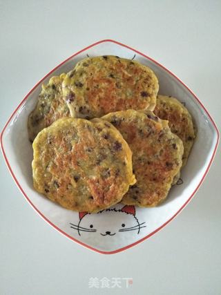 红豆饼的做法步骤:9
