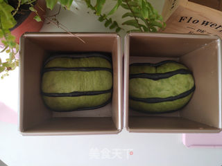 西瓜吐司的做法步骤:10