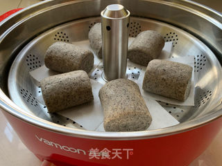 黑芝麻刀切馒头的做法步骤:11