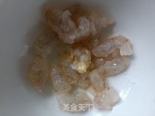 黄金虾仁炒饭的做法步骤:4