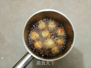 炸旱萝卜丸子的做法步骤:8