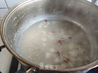 燕麦雪梨糯米粥的做法步骤:8