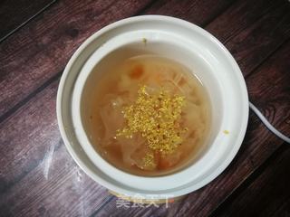 红薯桃胶银耳糖水的做法步骤:8
