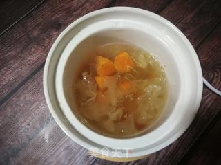 红薯桃胶银耳糖水的做法步骤:9