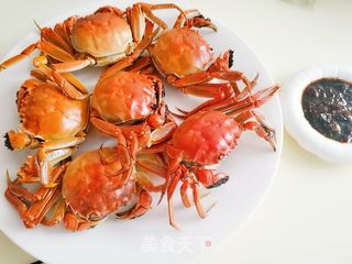 清蒸螃蟹的做法步骤:6