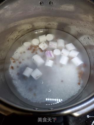 山药粥的做法步骤:2