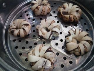 枣泥花卷的做法步骤:10