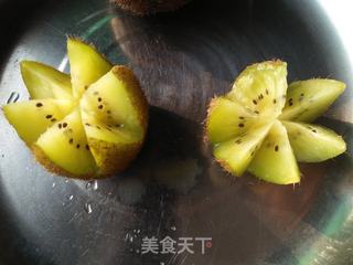 莲花猕猴桃的做法步骤:4