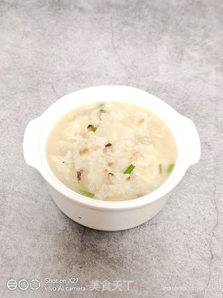 香菇肉末萝卜粥的做法步骤:7