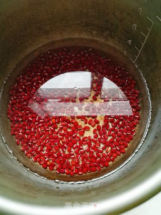 玫瑰?山药红豆糕的做法步骤:3