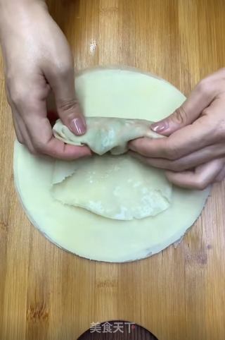 胡萝卜土豆丝卷饼的做法步骤:12