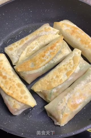 胡萝卜土豆丝卷饼的做法步骤:13