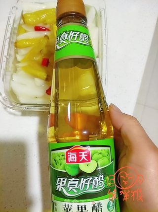 爽口萝卜条的做法步骤:6