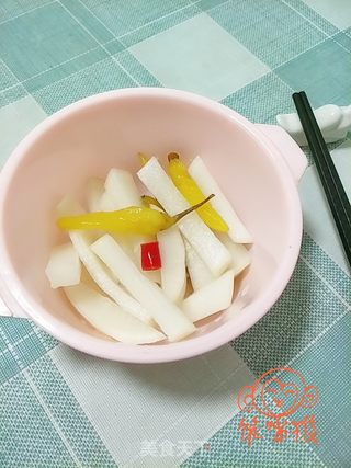 爽口萝卜条的做法步骤:11