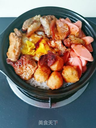 煲仔饭的做法步骤:7
