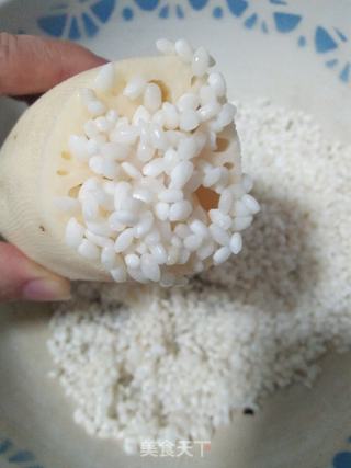桂花糯米藕的做法步骤:3
