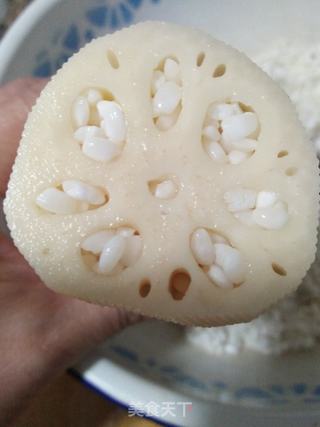 桂花糯米藕的做法步骤:4