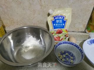 鸡蛋玉米卷饼的做法步骤：1