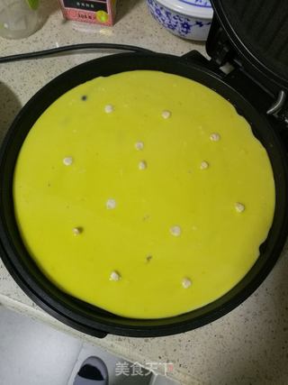 鸡蛋玉米卷饼的做法步骤:4