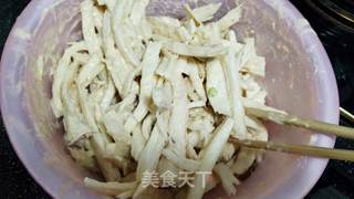 香炸酥脆杏鲍菇的做法步骤:4