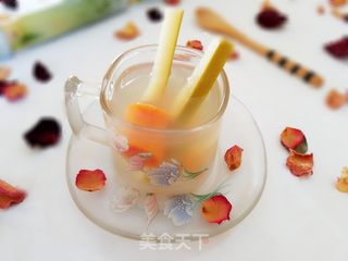 甘蔗胡萝卜水的做法步骤:7