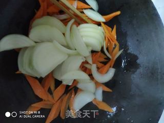 鸡蛋炒面的做法步骤:9