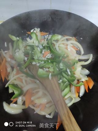 鸡蛋炒面的做法步骤:10