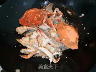 金沙梭子蟹的做法步骤:12