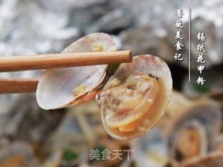 花甲最火的做法,锡纸花甲粉丝,简单易上手,味道绝了!的做法步骤:11