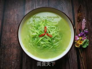 萝卜丝素汤的做法步骤：8