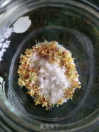 糖渍桂花的做法步骤:4