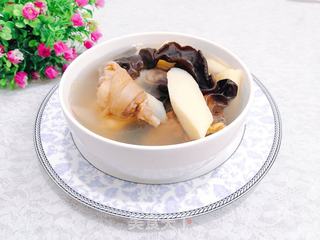 茭白木耳鸡汤的做法步骤:14