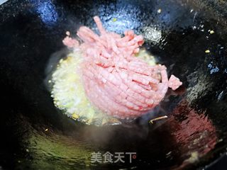 肉末鸡蛋酱的做法步骤:7