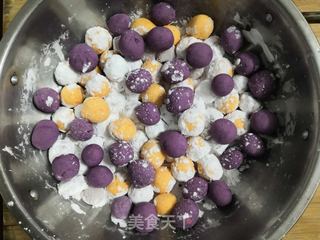 桂香椰奶薯丸的做法步骤:14