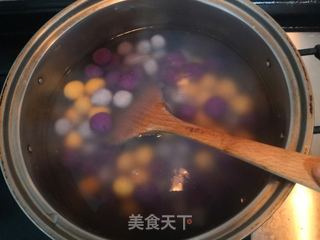 桂香椰奶薯丸的做法步骤:20