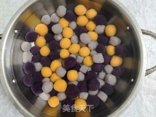 桂香椰奶薯丸的做法步骤:22