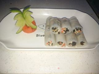 白萝卜鸡肉卷的做法步骤:10